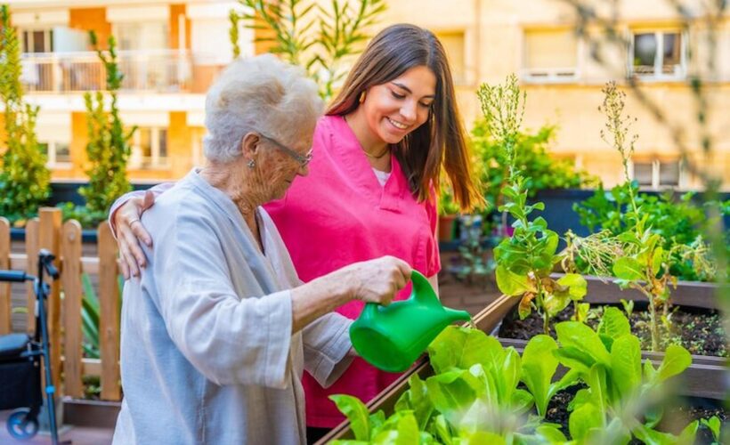 Green Spaces in Care Facilities